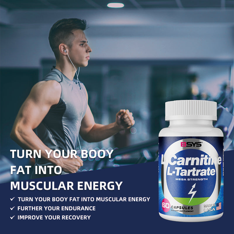 L-Carnitine L-Tartrate 60’s – Energy & Fitness Support - Image 3