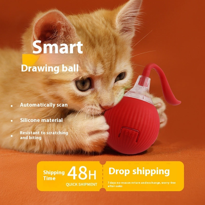 Interactive Cat Toy Ball Super Drive - Image 2