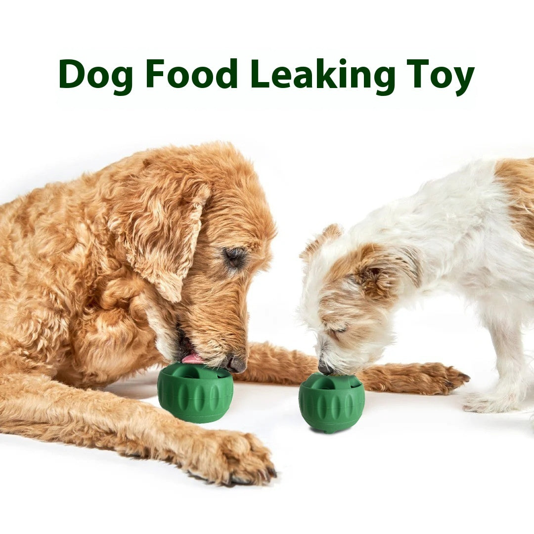 Silicone Slow Feeder Dog Toy Ball