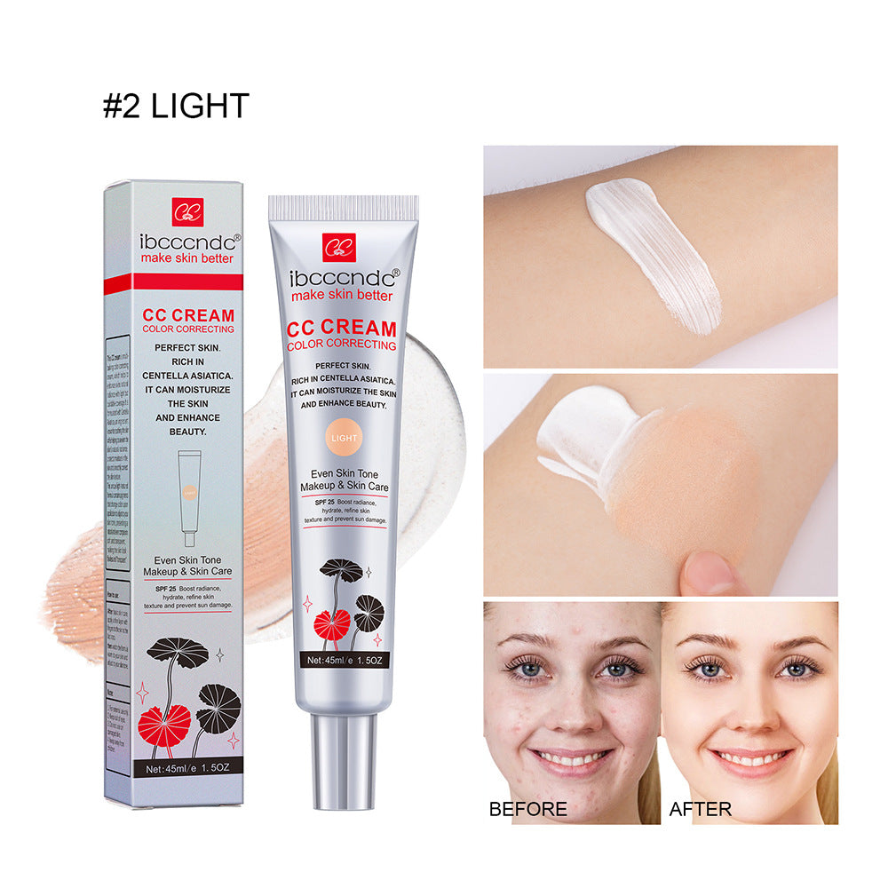 Moisturizing Correcting CC Cream Waterproof Anti-sweat Makeup Before Concealer Lasting Women Makeup Protect Skin Erborian Make - Image 10