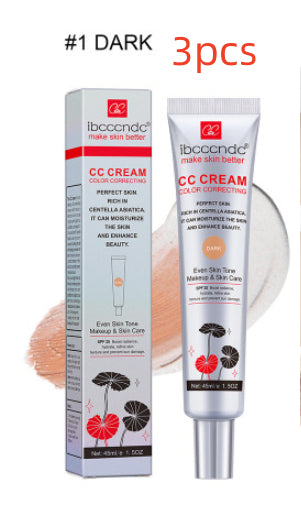 Moisturizing Correcting CC Cream Waterproof Anti-sweat Makeup Before Concealer Lasting Women Makeup Protect Skin Erborian Make - Image 12
