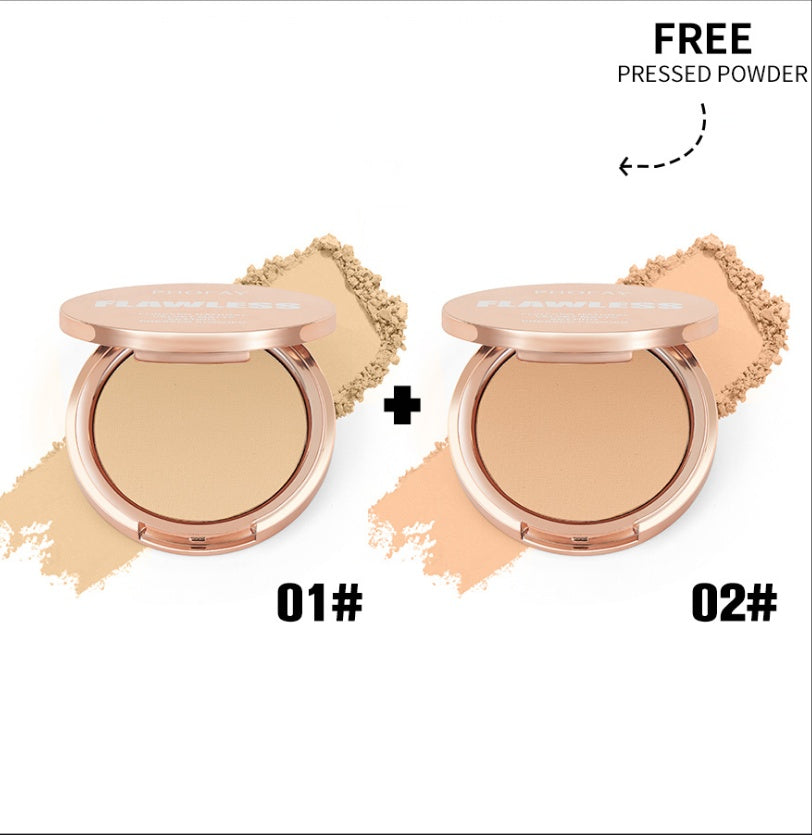 PHOFAY Matte Pressed Powder – Oil Control Flawless Finish - Image 18
