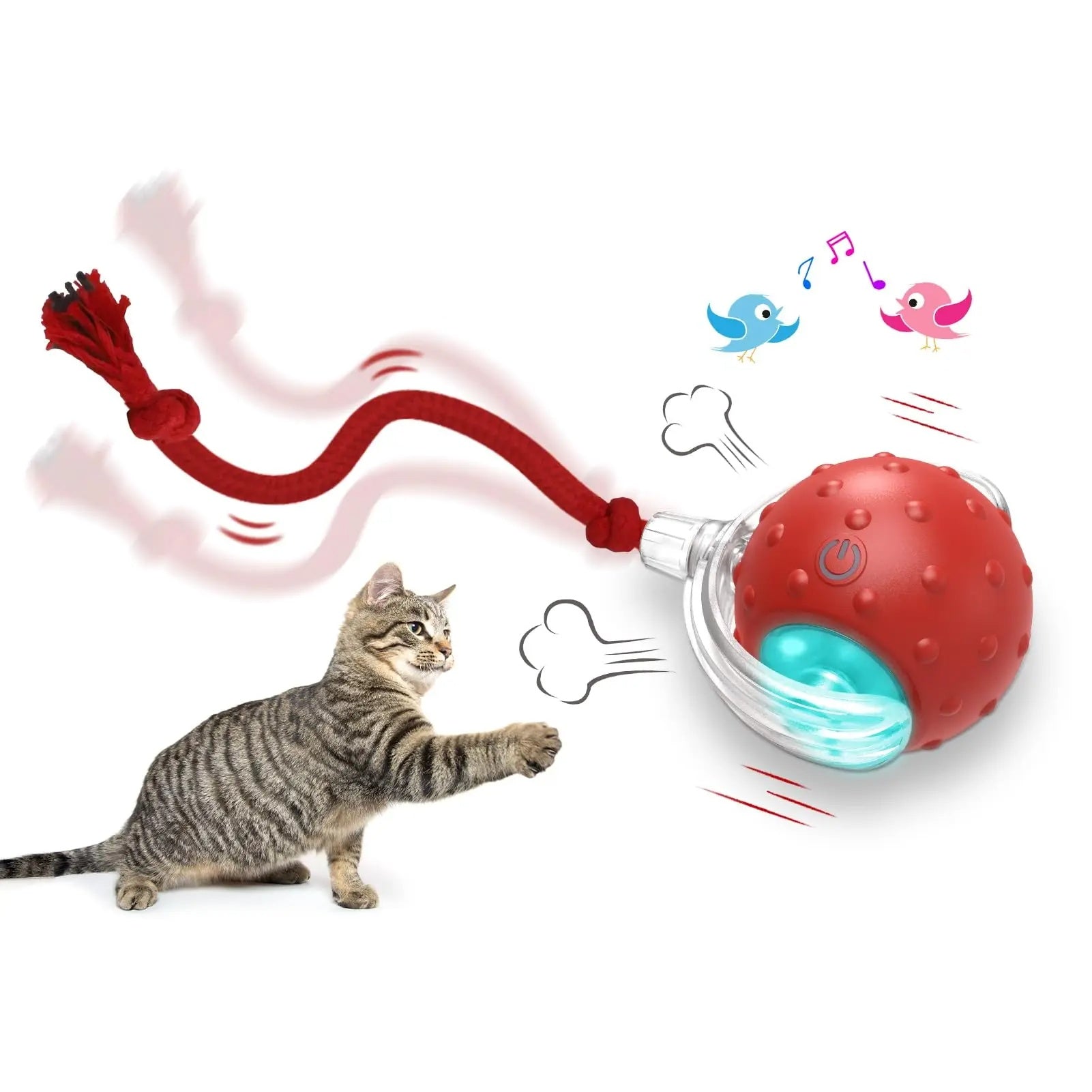 Interactive Cat Toy Ball Super Drive - Image 15