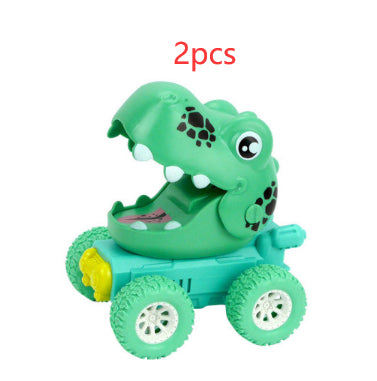 Dinosaur Push Car Toy – Sliding Animal Press & Go Car - Image 9